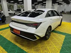 2023 Hyundai Elantra 1.5L CVT GLX Elite, белый — фото 4