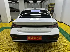 2023 Hyundai Elantra 1.5L CVT GLX Elite, белый — фото 5