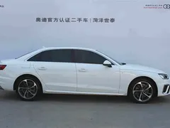 2023 Audi A4L 40 TFSI, белый — фото 3
