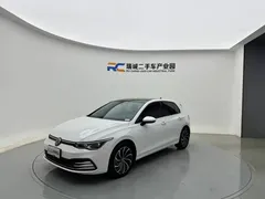 2021 Volkswagen Golf 280TSI DSG Pro, белый — фото 1