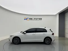 2021 Volkswagen Golf 280TSI DSG Pro, белый — фото 4