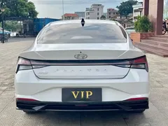 2022 Hyundai Elantra 1.5L CVT LUX Premium, белый — фото 8