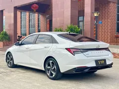 2022 Hyundai Elantra 1.5L CVT LUX Premium, белый — фото 9