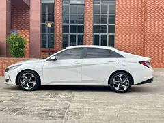2022 Hyundai Elantra 1.5L CVT LUX Premium, белый — фото 10