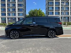2024 Toyota Alphard Hybrid 2.5L Premium, чёрный — фото 5