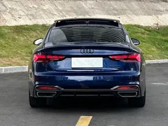 2021 Audi A5 Sportback 40 TFSI quattro, синий — фото 8