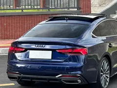 2021 Audi A5 Sportback 40 TFSI quattro, синий — фото 10