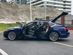 2021 Audi A5 Sportback 40 TFSI quattro, синий — фото 22