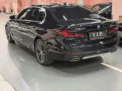 2022 BMW 5 Series 5 530Li M, чёрный — фото 8