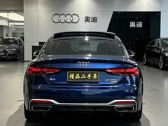 2021 Audi A5 Sportback 40 TFSI quattro, синий — фото 12