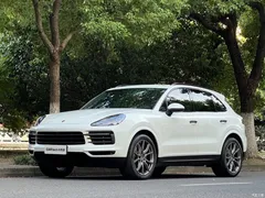 2023 Porsche Cayenne 3.0T Platinum, белый — фото 1