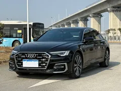 2022 Audi A6L 45 TFSI, чёрный — фото 3