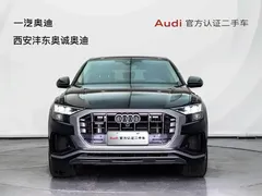 2023 Audi Q8 55 TFSI, чёрный — фото 2