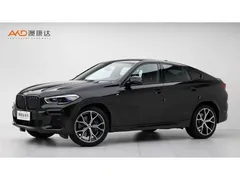 2023 BMW X6 X6/40i/3.0T/22 xDrive M, чёрный — фото 1