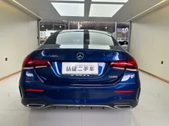 2022 Mercedes-Benz A-Class A 200 L, синий — фото 7