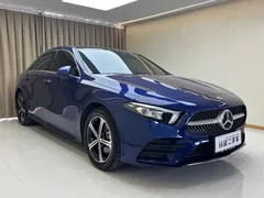 2022 Mercedes-Benz A-Class A 200 L, синий — фото 10