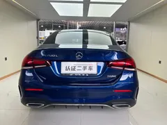 2022 Mercedes-Benz A-Class A 200 L, синий — фото 11