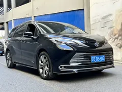 赛那SIENNA 2023款 2.5L混动 尊贵版, чёрный — фото 3