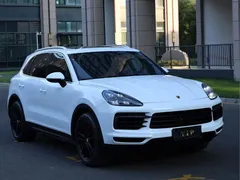 2022 Porsche Cayenne 3.0T Platinum, белый — фото 3