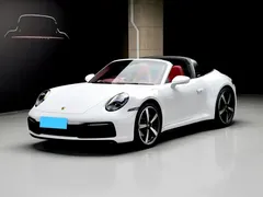 2020 Porsche 911 Targa 4 3.0T, белый — фото 1