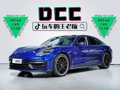 2021 Porsche Panamera 2.9T, синий — фото 1