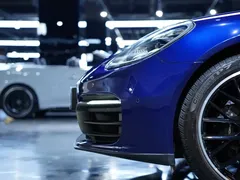 2021 Porsche Panamera 2.9T, синий — фото 8