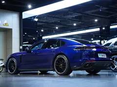 2021 Porsche Panamera 2.9T, синий — фото 11