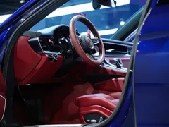 2021 Porsche Panamera 2.9T, синий — фото 19