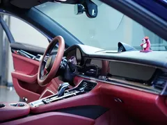 2021 Porsche Panamera 2.9T, синий — фото 35