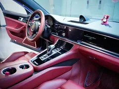 2021 Porsche Panamera 2.9T, синий — фото 38