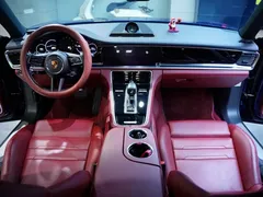 2021 Porsche Panamera 2.9T, синий — фото 41