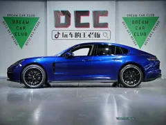 2021 Porsche Panamera 2.9T, синий — фото 45