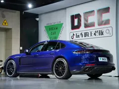 2021 Porsche Panamera 2.9T, синий — фото 46
