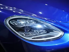 2021 Porsche Panamera 2.9T, синий — фото 51