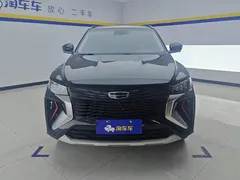 2022 Geely Atlas 1.8TD DCT, чёрный — фото 2