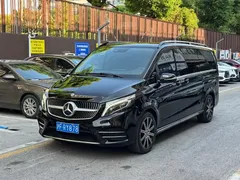 2021 Mercedes-Benz V-Class V 260 L Luxury, чёрный — фото 2