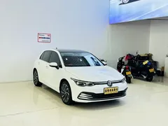 2021 Volkswagen Golf 280TSI DSG Pro, белый — фото 1