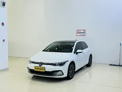 2021 Volkswagen Golf 280TSI DSG Pro, белый — фото 3