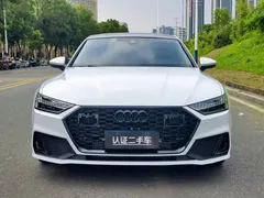 2022 Audi A7L A7 L 45 TFSI S-line, белый — фото 2