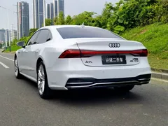 2022 Audi A7L A7 L 45 TFSI S-line, белый — фото 5