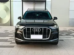 2022 Audi Q7 55 TFSI quattro S line, чёрный — фото 2
