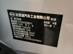 2025 BYD Yuan UP Smart Driving 401km Vitality, белый — фото 21