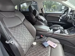 2021 Audi A8L 50 TFSI quattro, чёрный — фото 3
