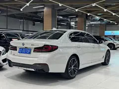 2021 BMW 5 Series 5 530Li xDrive M, белый — фото 4