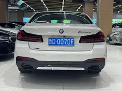 2021 BMW 5 Series 5 530Li xDrive M, белый — фото 5