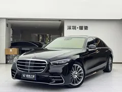 2021 Mercedes-Benz S-Class S 450 L 4MATIC, чёрный — фото 1