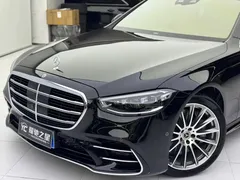 2021 Mercedes-Benz S-Class S 450 L 4MATIC, чёрный — фото 3