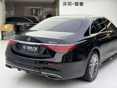 2021 Mercedes-Benz S-Class S 450 L 4MATIC, чёрный — фото 10