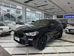 2021 BMW X6 M, чёрный — фото 2