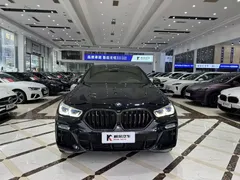 2021 BMW X6 M, чёрный — фото 3